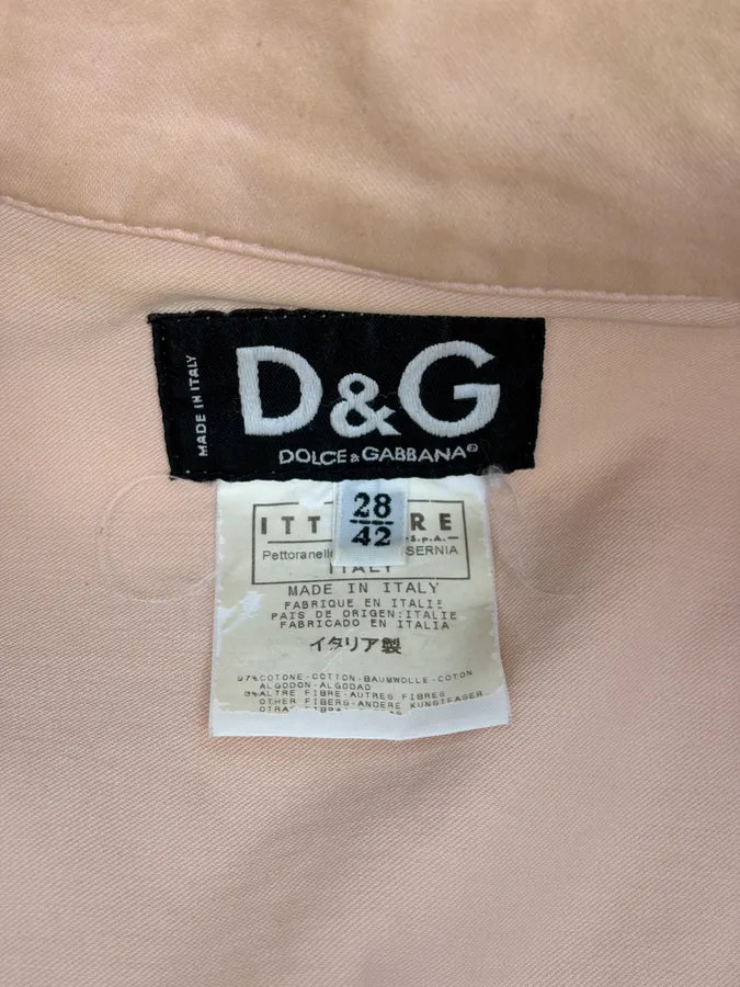 2000s Dolce & Gabbana Pink Multi Zip Cargo Jacket cBJzBbI 12