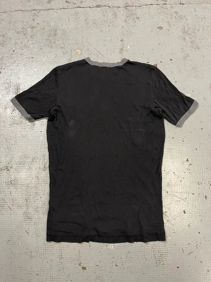2000s Dolce & Gabbana Playboy Black Ringer T-Shirt cMNcEuD 5