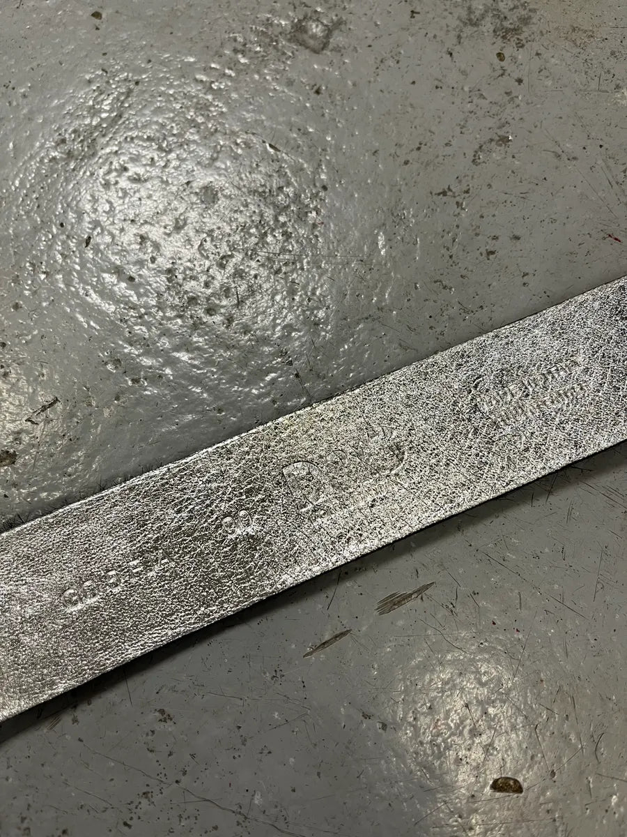 2000s Dolce & Gabbana Pony Hair Black Leather Belt lrPRAyX 8