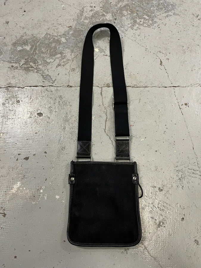 2000s Dolce & Gabbana Pony Hair Black Leather Shoudler Bag YmssTik 5