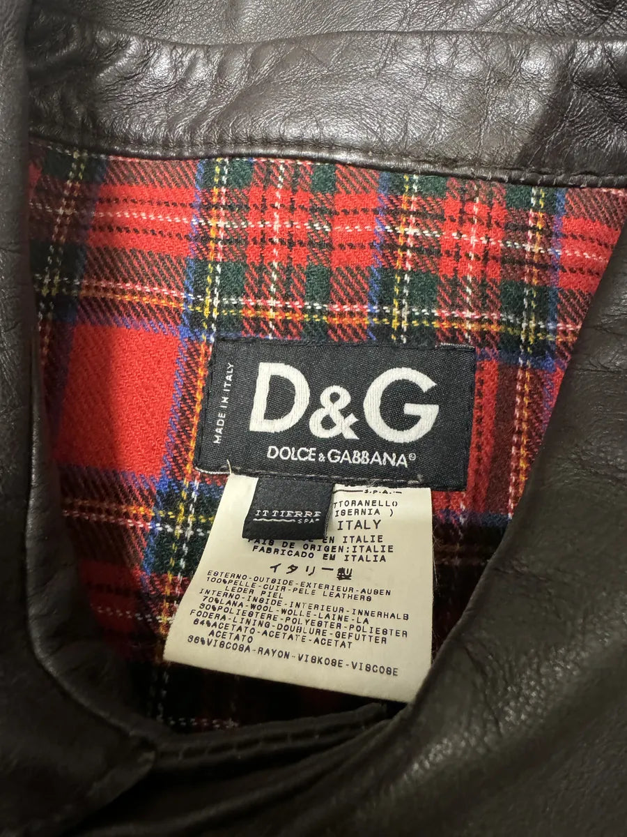 2000s Dolce & Gabbana Pony Hair Cow Leather Trench Coat gcmnTBu 10