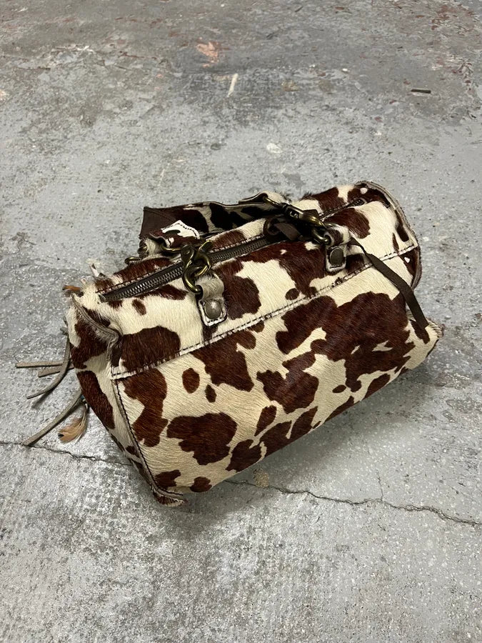 2000s Dolce & Gabbana Pony Hair Cowhide Effect Handle Bag (OS) RXiQcZI 3