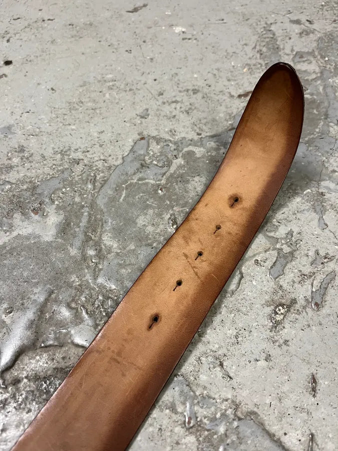 2000s Dolce & Gabbana Pony Hair Leopard Leather Belt (OS) QAuWFuP 9