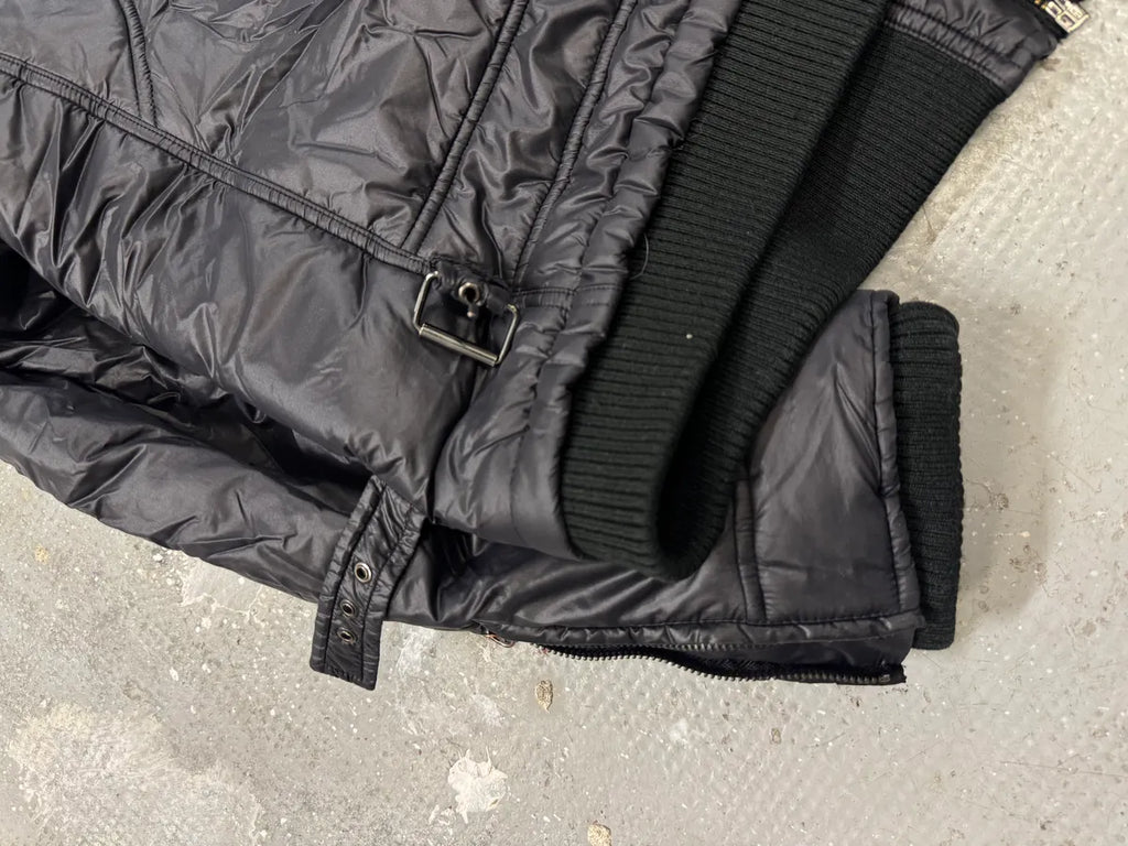 2000s Dolce & Gabbana Puffer Utility Black Nylon Jacket (L/XL) 6