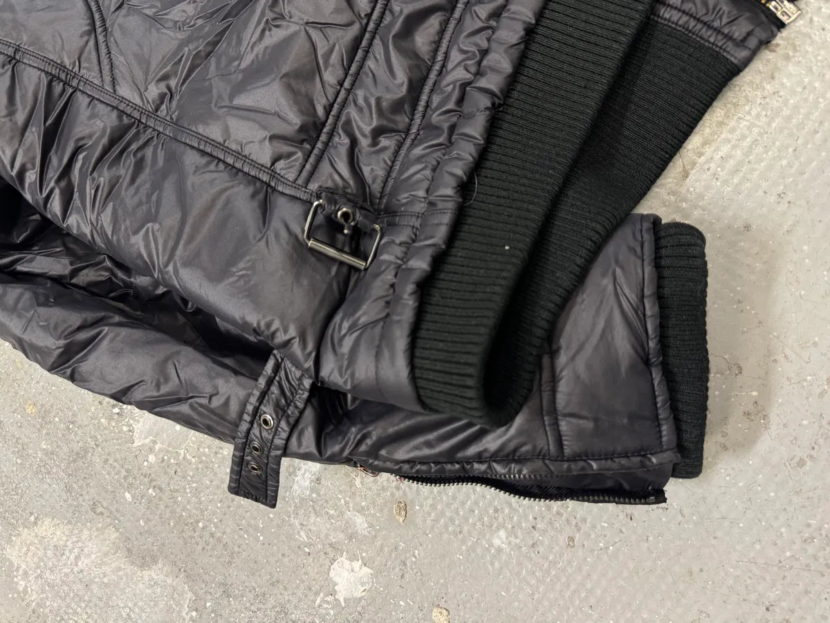 2000s Dolce & Gabbana Puffer Utility Black Nylon Jacket (L/XL) 6