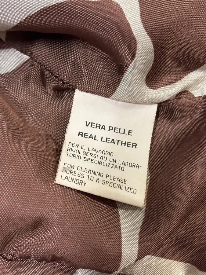 2000s Dolce & Gabbana Pure Black Leather Jacket essBhFR 9