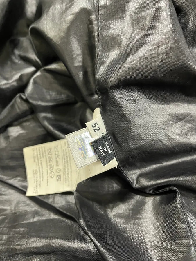 2000s Dolce & Gabbana Quilted Dark Purple Puffer Jacket oJpjTQa 10