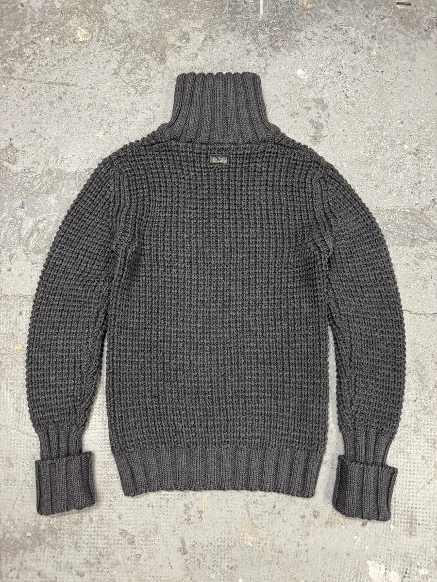 2000s Dolce & Gabbana Quilted Wool Buttoned Sweater CtYydSy 3
