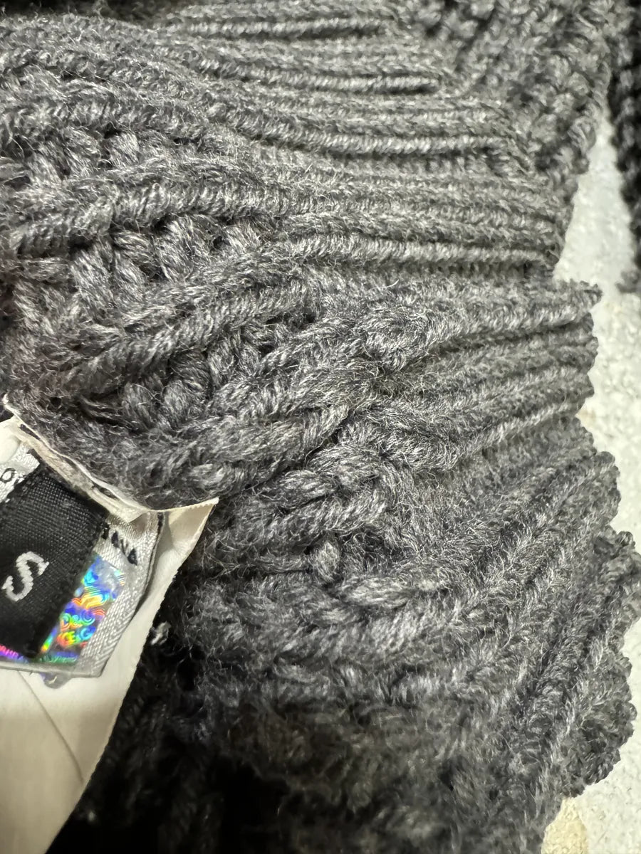 2000s Dolce & Gabbana Quilted Wool Buttoned Sweater CtYydSy 4