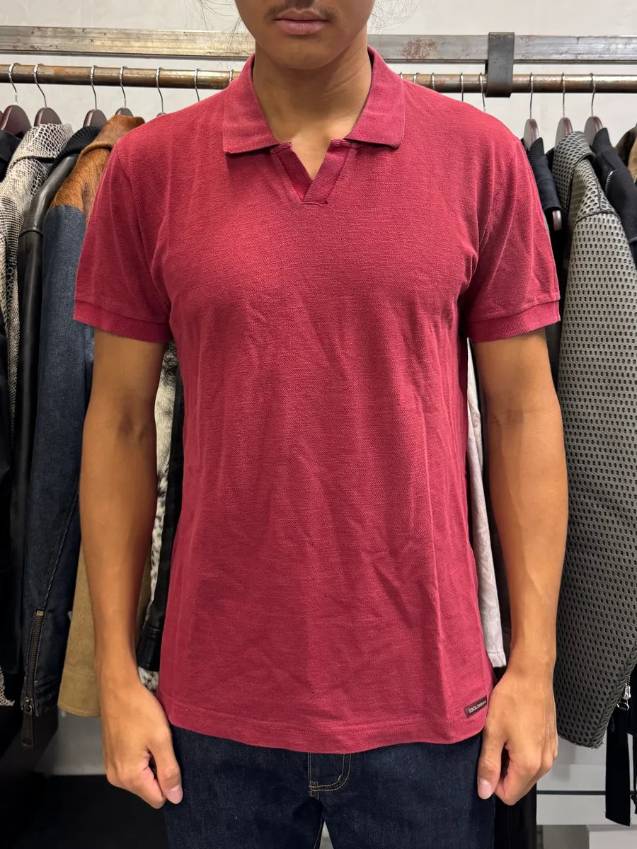 2000s Dolce & Gabbana Red Class Polo oIuHoUz 1