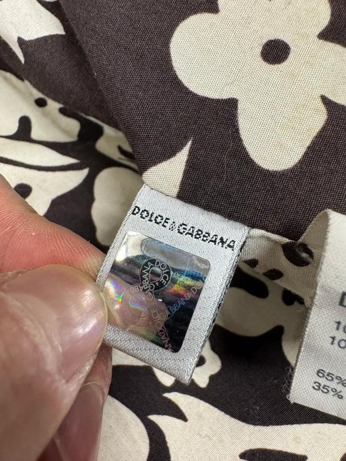 2000s Dolce & Gabbana Red Faded Leather Jacket (S) 8