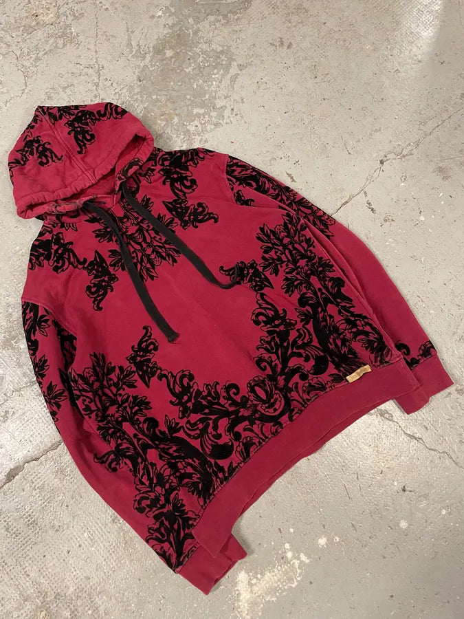 2000s Dolce & Gabbana Red Mafia Embroidered Sweater (M) 5