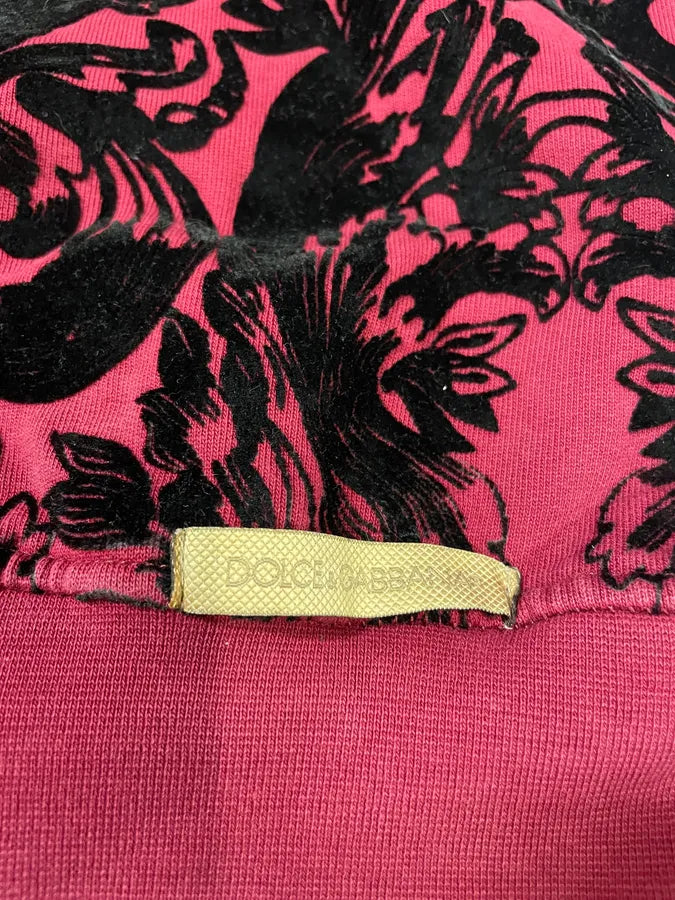2000s Dolce & Gabbana Red Mafia Embroidered Sweater (M) 7
