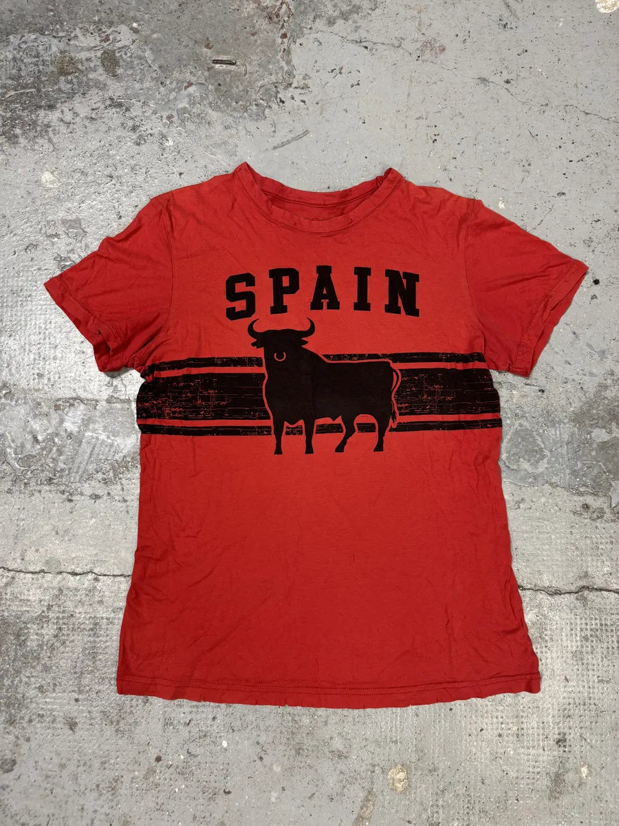 2000s Dolce & Gabbana Red Spain Bull T-Shirt SWRcCNM 0
