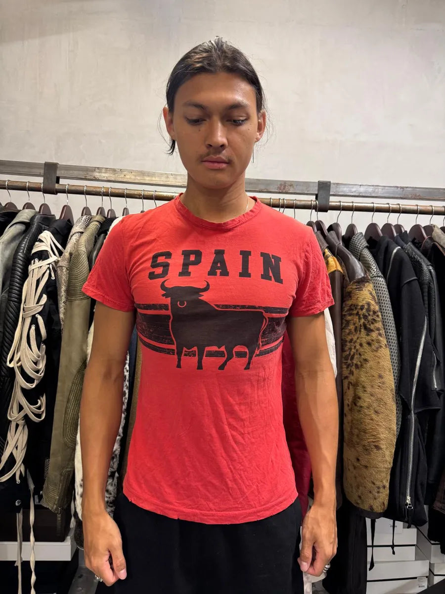 2000s Dolce & Gabbana Red Spain Bull T-Shirt SWRcCNM 1