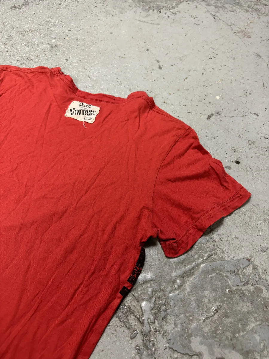 2000s Dolce & Gabbana Red Spain Bull T-Shirt SWRcCNM 5