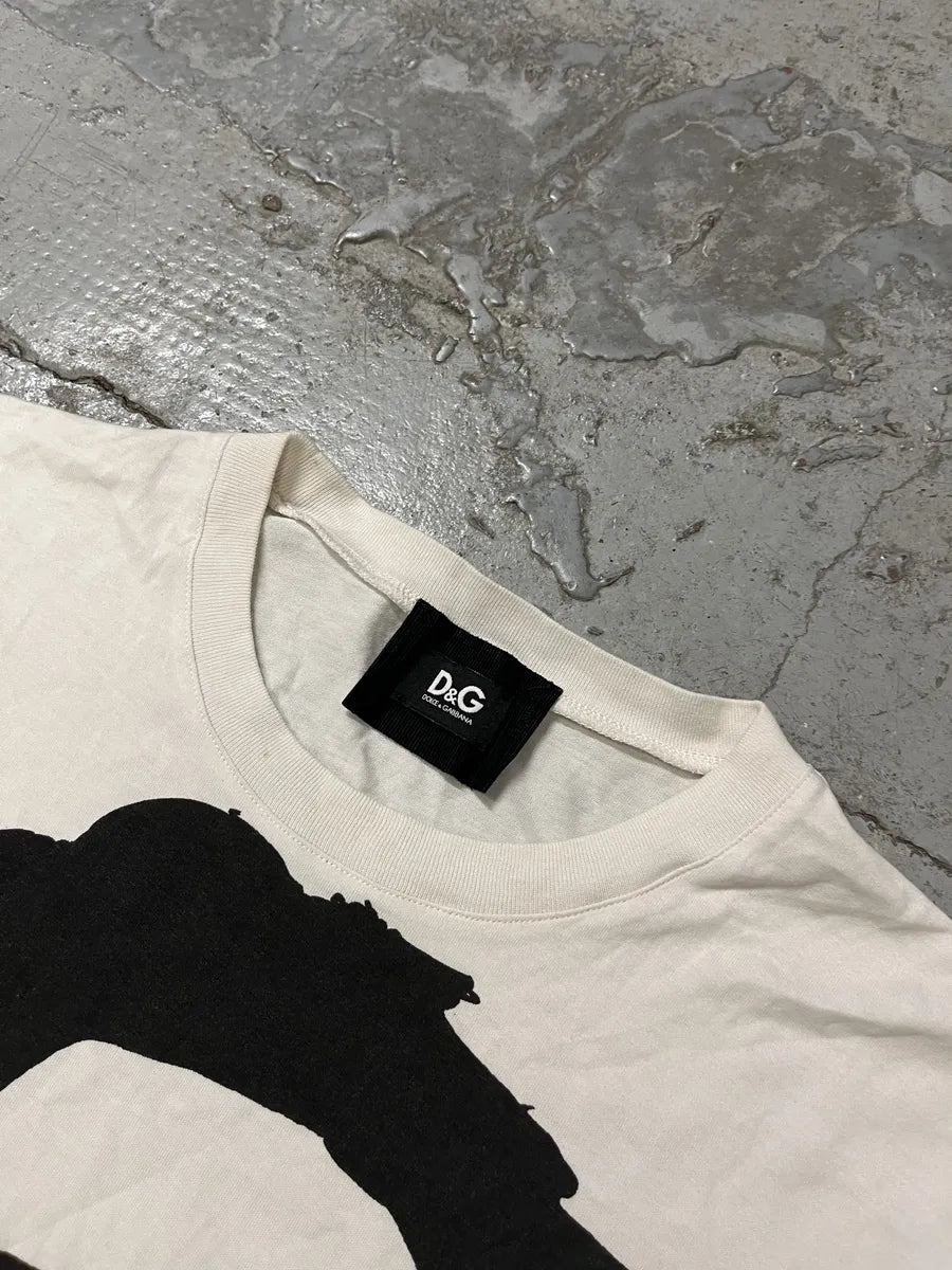 2000s Dolce & Gabbana Rockstar White T-Shirt KEPFiVq 4