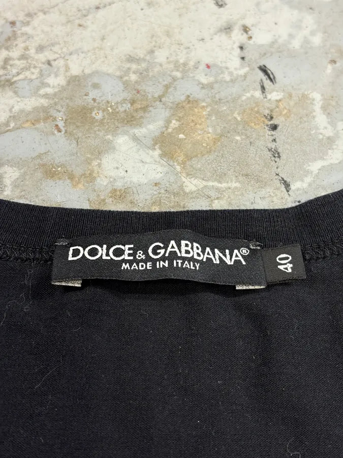 2000s Dolce & Gabbana Rocky Black T-Shirt JSHmpsR 5