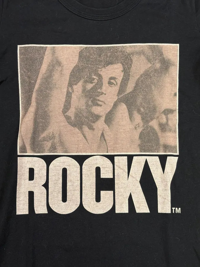 2000s Dolce & Gabbana Rocky Black T-Shirt JSHmpsR 4