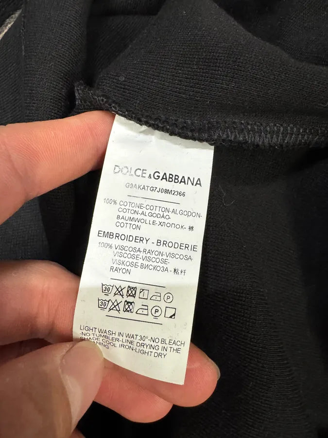 SS2014 Dolce & Gabbana Roman Coins Black Hoodie mIwtnsi 11