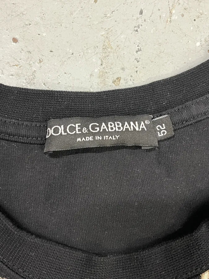 SS2013 Dolce & Gabbana Roman Coins Black T-Shirt ktPthwf 7