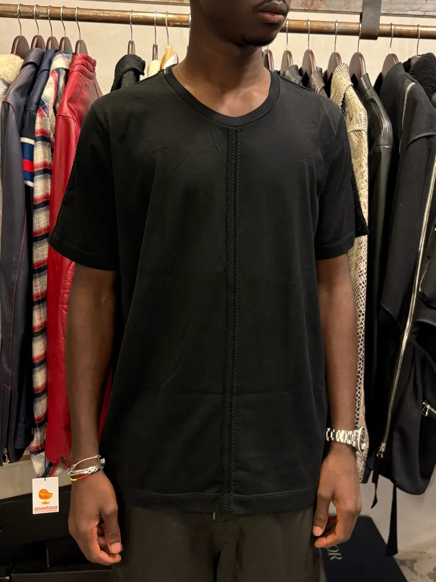 2000s Dolce & Gabbana Ropes Black T-Shirt xRmfqSV 1