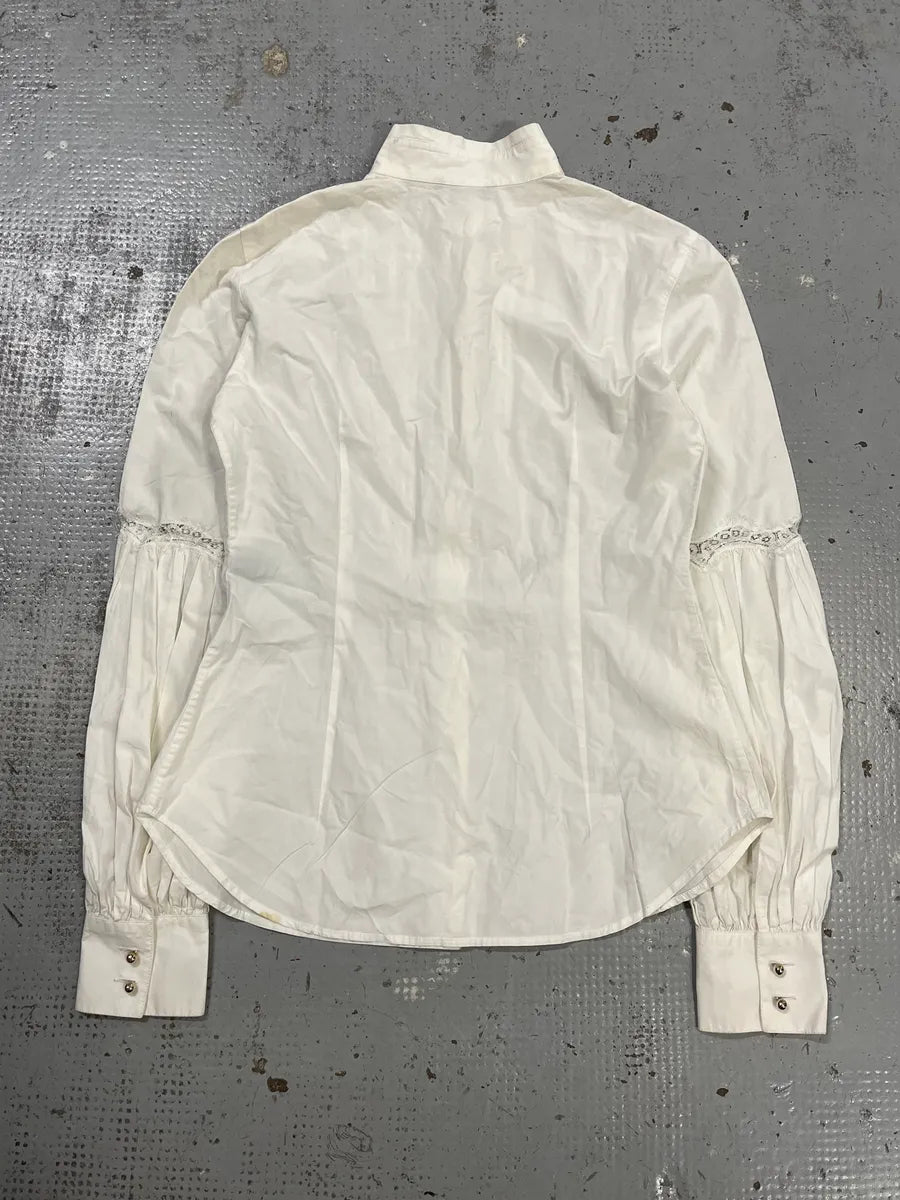 2000s Dolce & Gabbana Royal Baroque White Shirt QjmqpKb 6