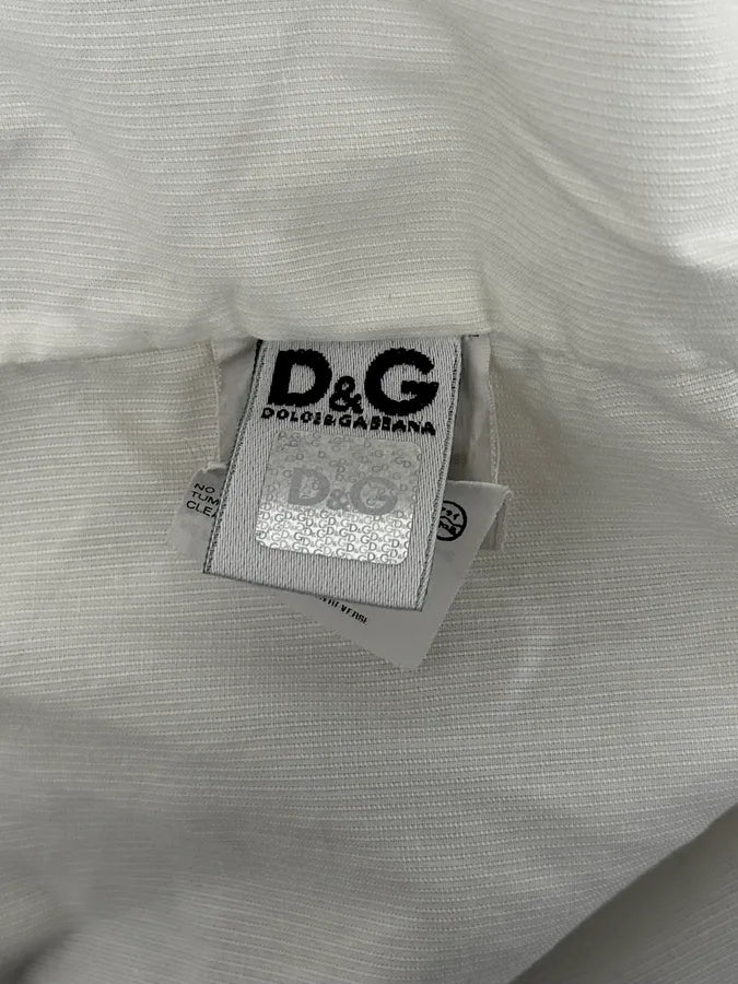 2000s Dolce & Gabbana Royal White Shirt fGiaTNh 9