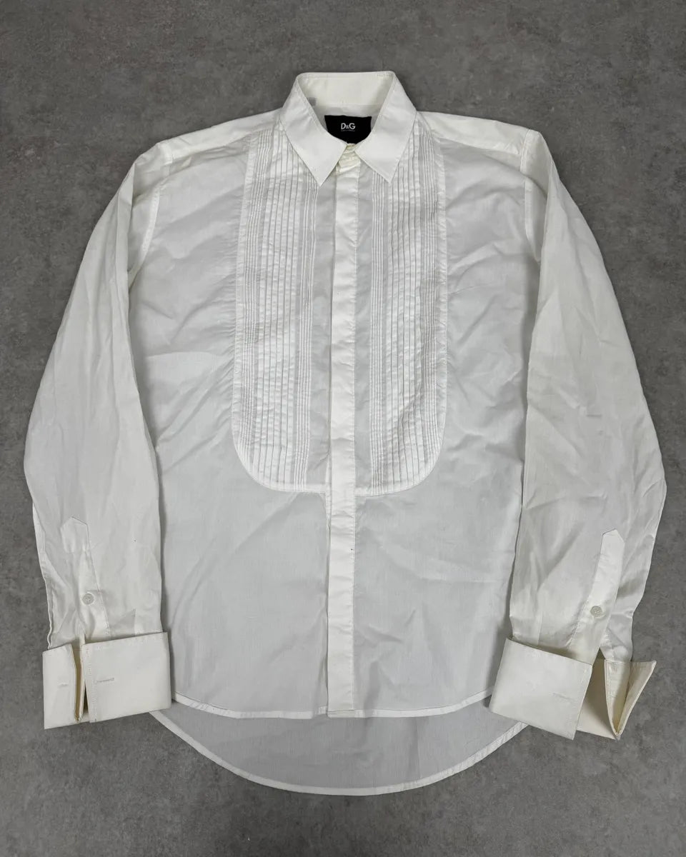2000s Dolce & Gabbana Royal White Shirt fGiaTNh 0