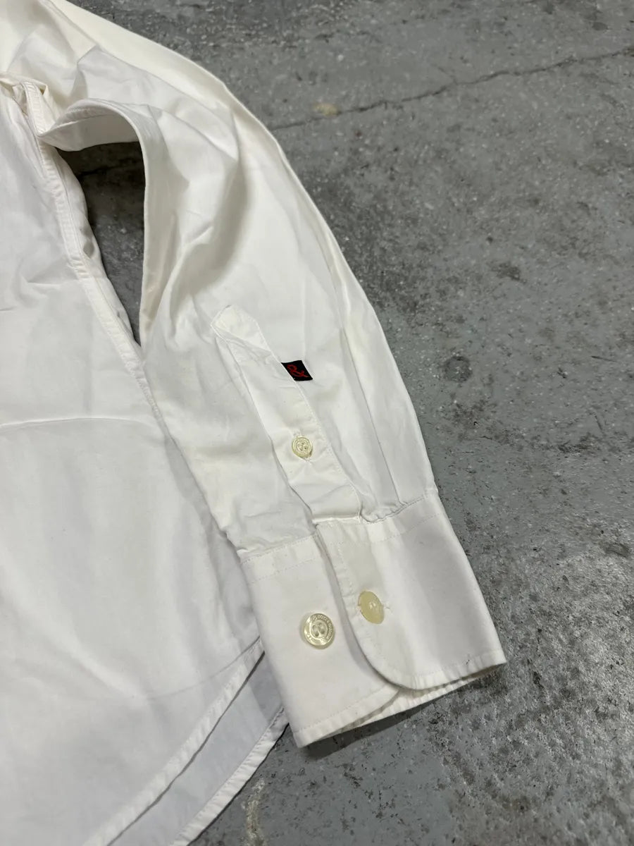 2000s Dolce & Gabbana Safari Kenya Creamy Shirt (S) etowrUT 10