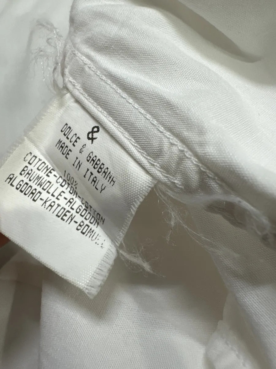 2000s Dolce & Gabbana Safari Kenya Creamy Shirt (S) etowrUT 9