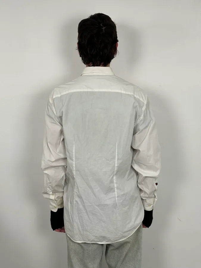 2000s Dolce & Gabbana Safari Kenya Elephant White Shirt gDPRuYg 2