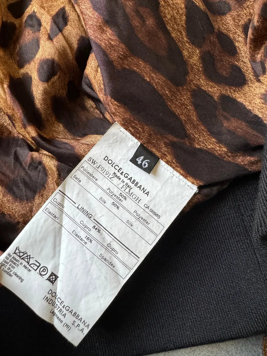 2010s Dolce & Gabbana Sequin Brown Jacket wxTUbsb 8