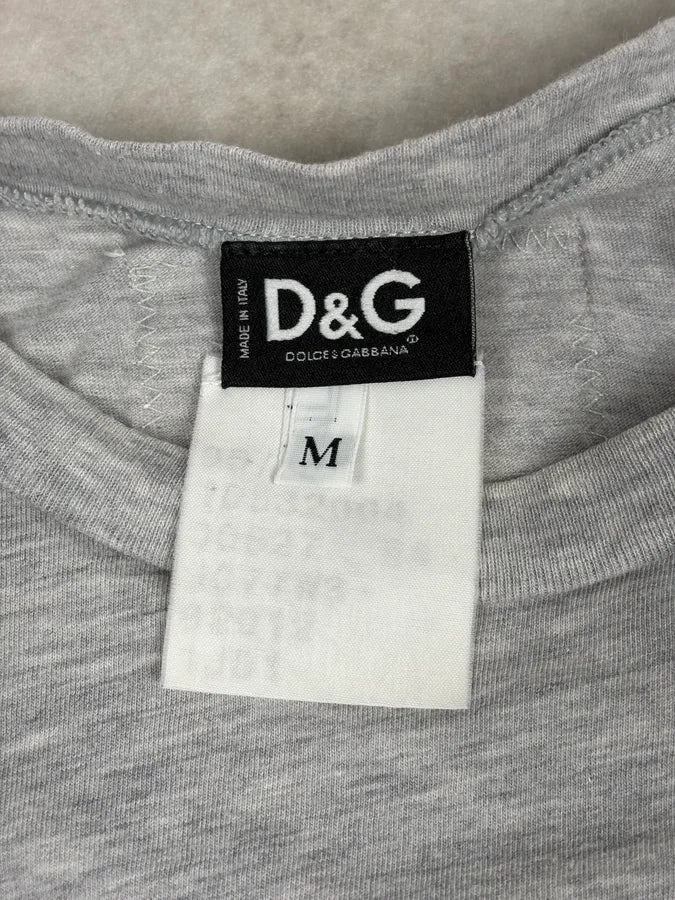 2000s Dolce & Gabbana Sexy Catwoman Grey T-Shirt DfHDADk 7