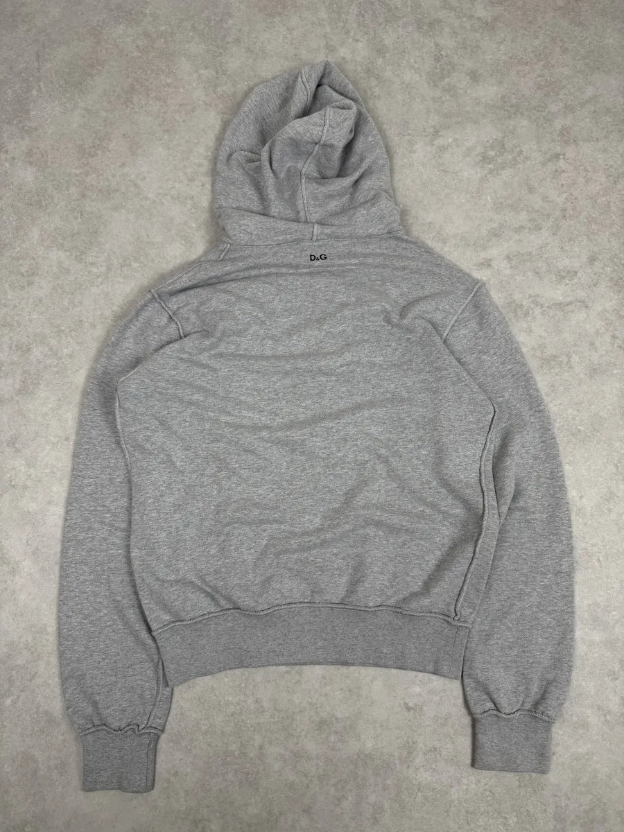 2000s Dolce & Gabbana Sexy Lady Grey Hoodie dCDWmlj 1