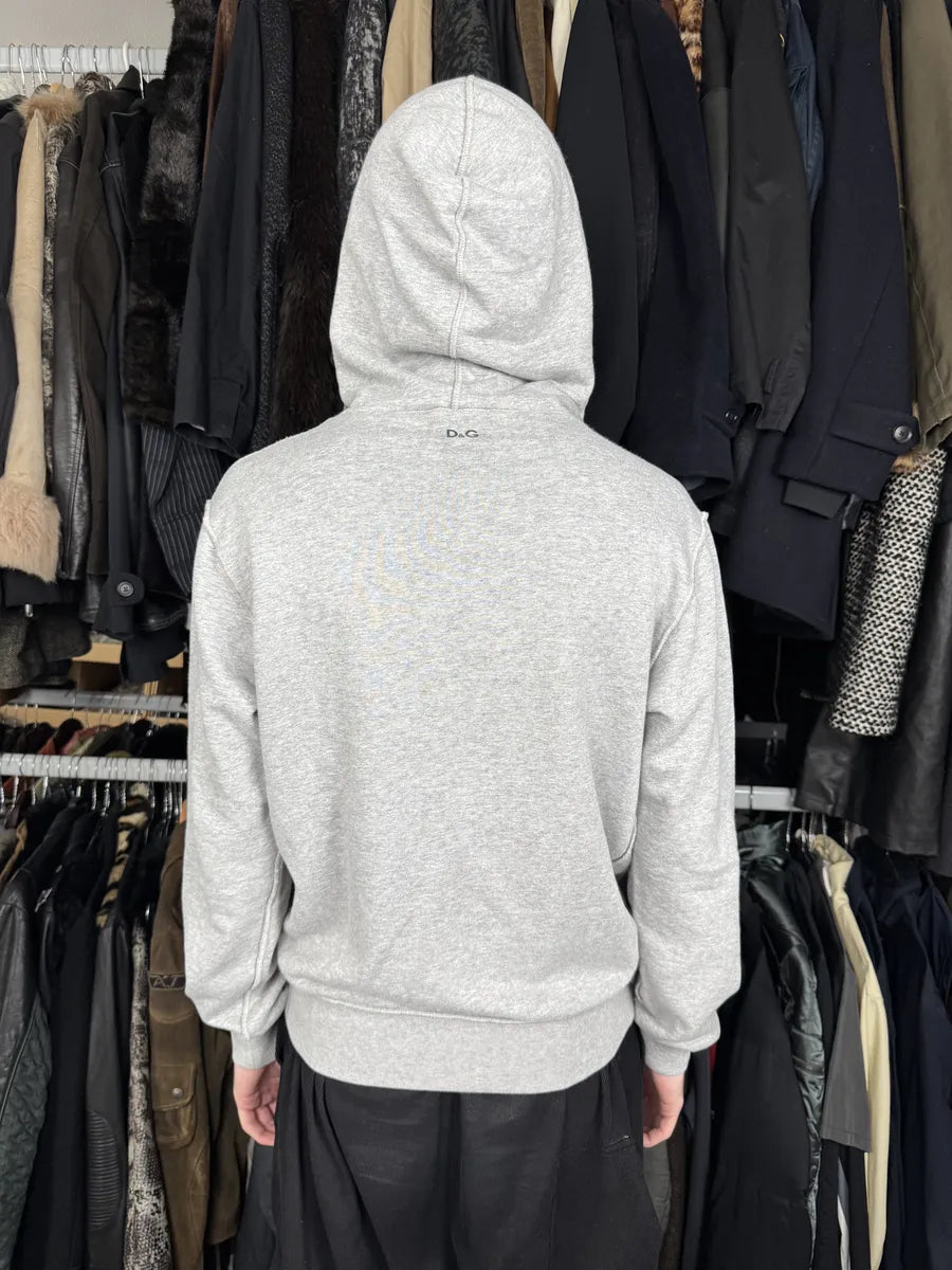 2000s Dolce & Gabbana Sexy Lady Grey Hoodie dCDWmlj 3