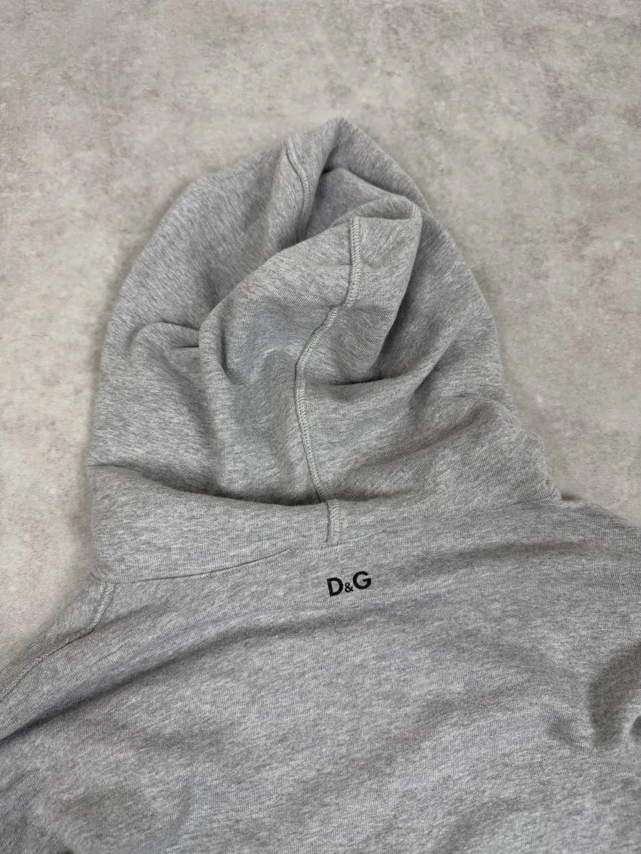 2000s Dolce & Gabbana Sexy Lady Grey Hoodie dCDWmlj 5
