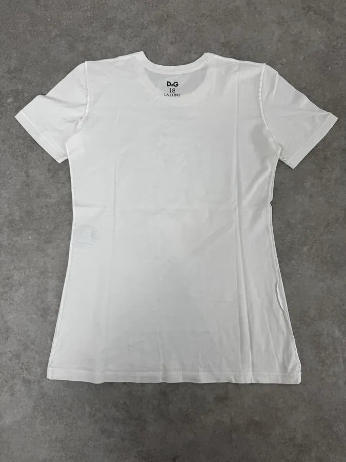 2000s Dolce & Gabbana Sexy Lady White T-Shirt mqumUaw 3