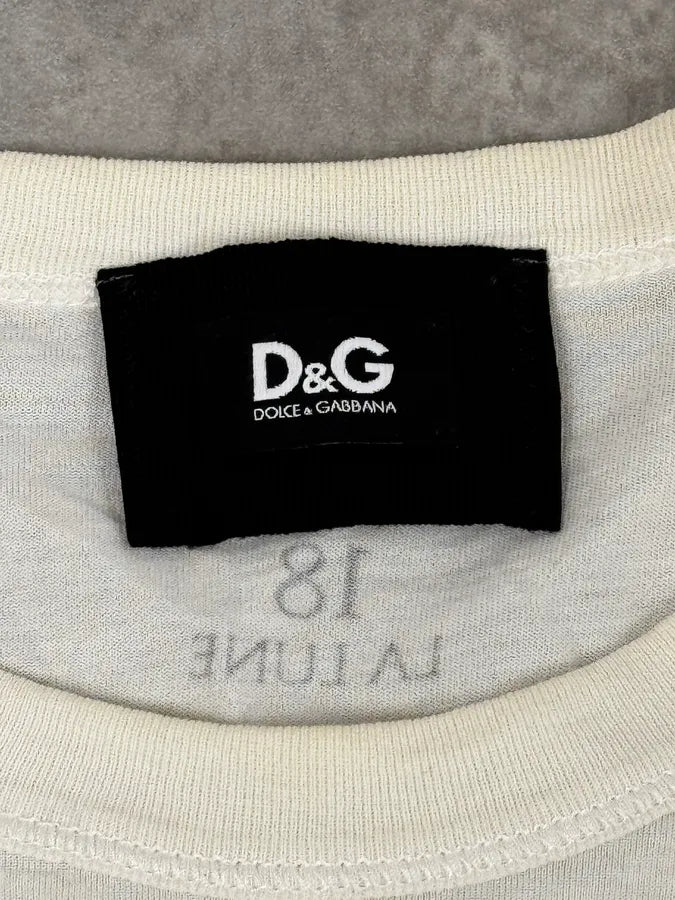 2000s Dolce & Gabbana Sexy Lady White T-Shirt bgTzifw 8