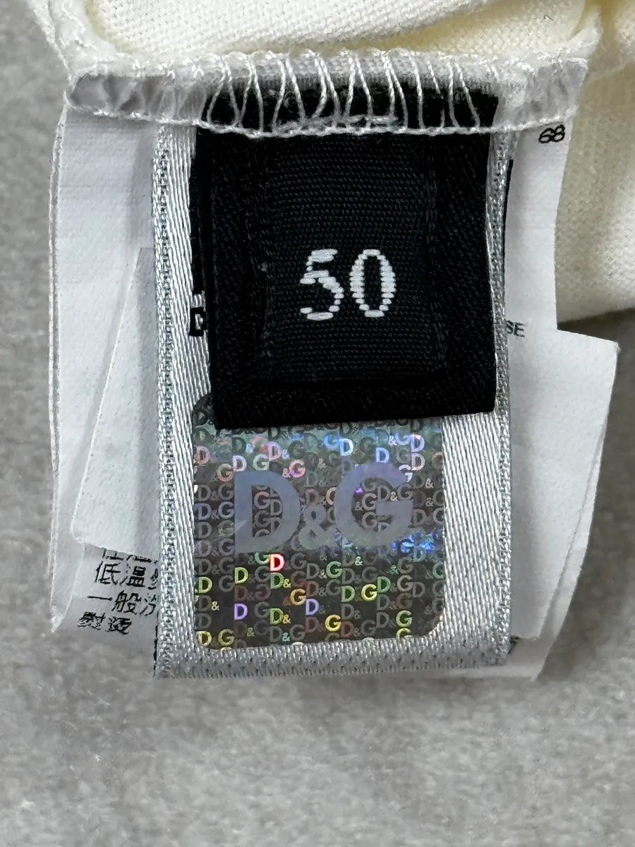 2000s Dolce & Gabbana Sexy Lady White T-Shirt bgTzifw 9