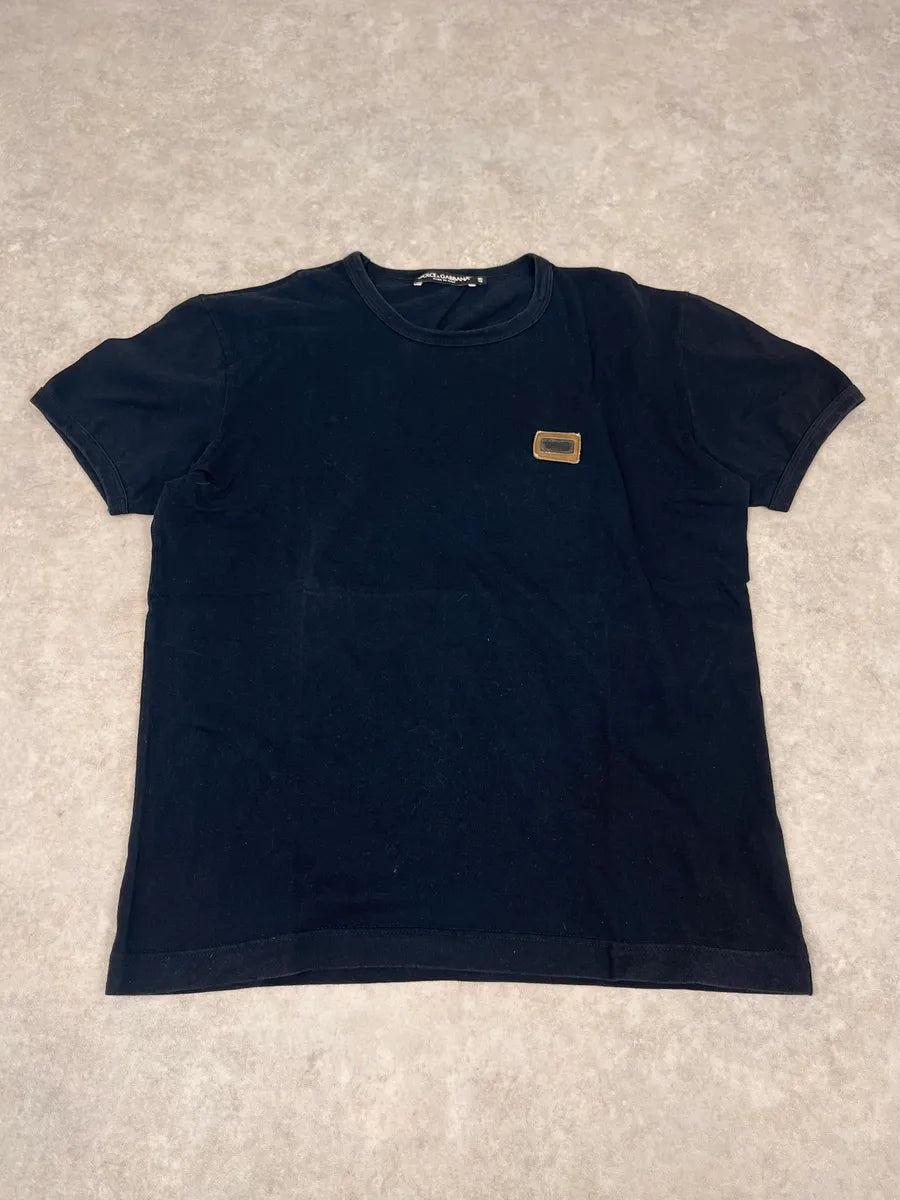 2000s Dolce & Gabbana Signature Black T-Shirt lTRYslE 3