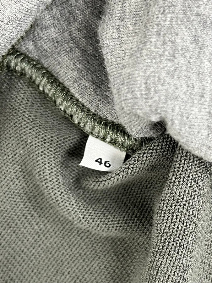 2000s Dolce & Gabbana Signature Grey Zip-Up Hoodie xWBbngl 8