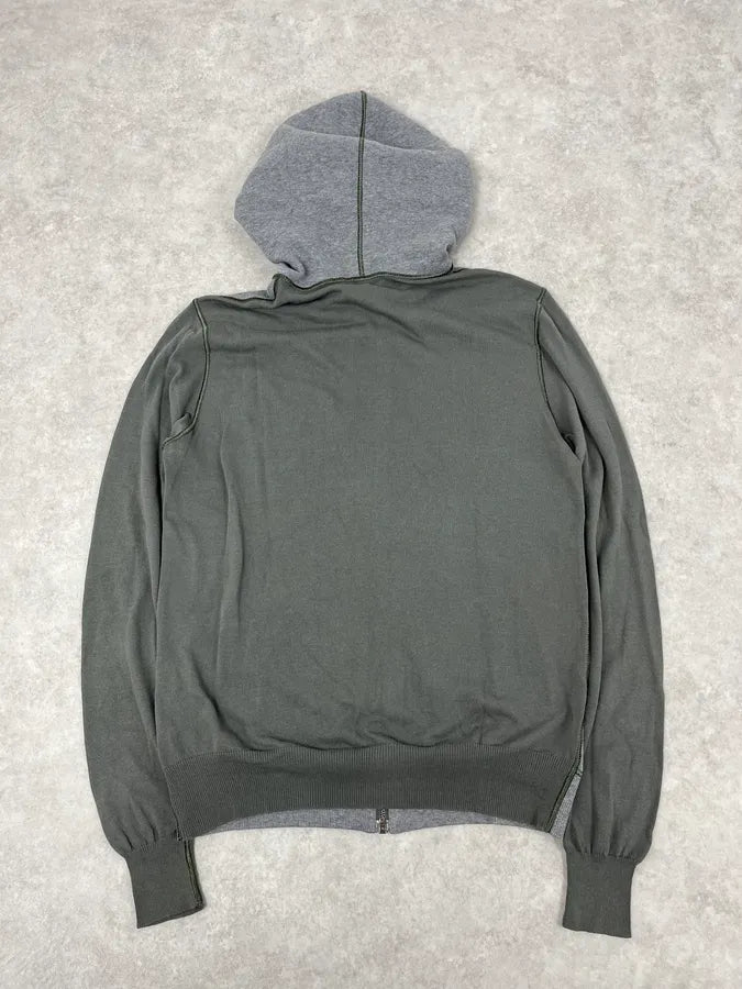 2000s Dolce & Gabbana Signature Grey Zip-Up Hoodie xWBbngl 5