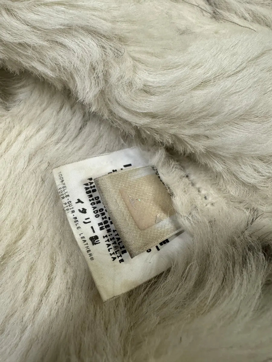 2000s Dolce & Gabbana Silver Fur Cow Astro Jacket ylvjUle 7