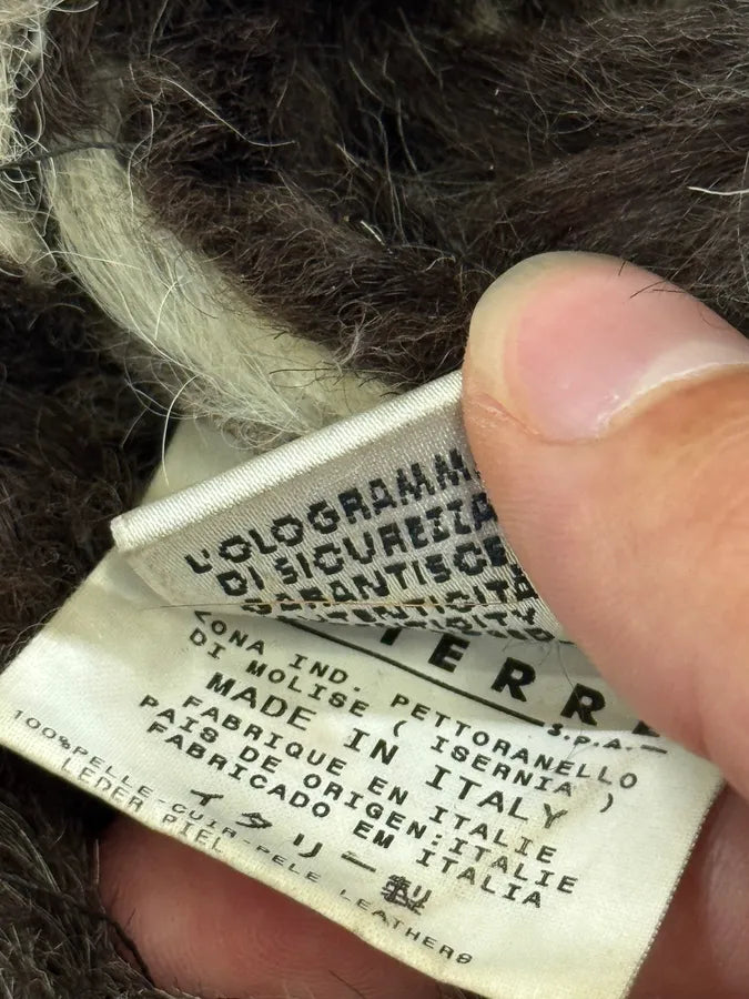 2000s Dolce & Gabbana Silver Fur Cow Shoulder Bag lIrhTiP 10