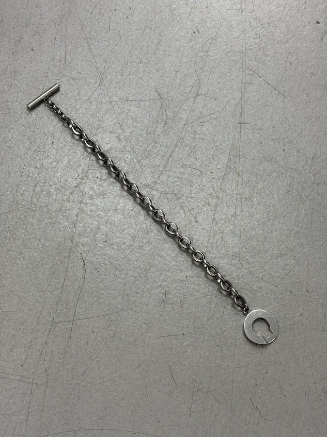 2000s Dolce & Gabbana Silver Metal Chain Bracelet mTtTCre 5