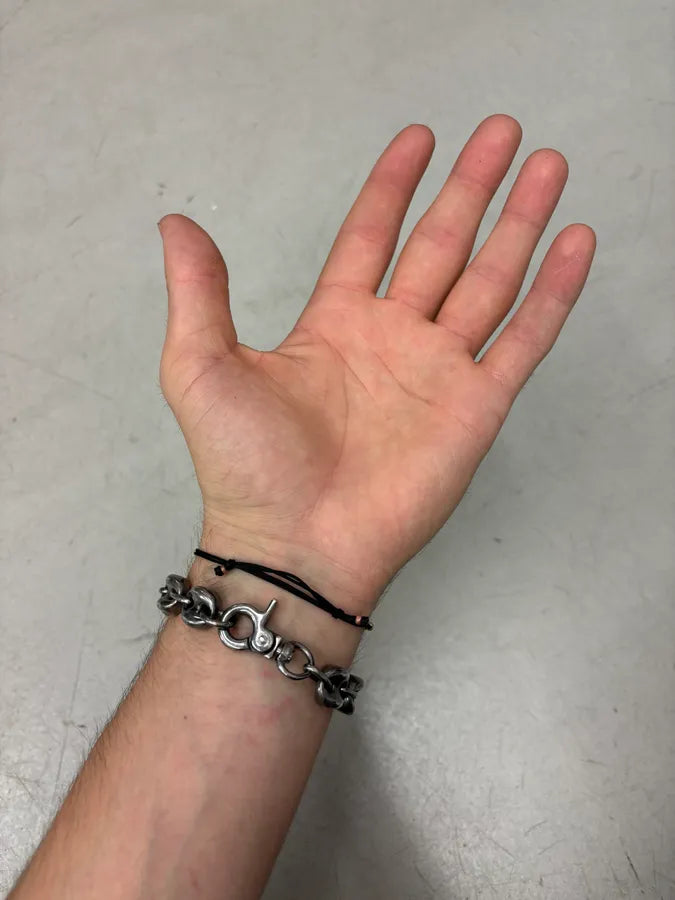 AW2006 Dolce & Gabbana Metal Coffee Beans Cuban Link Bracelet gzKsOYj 2