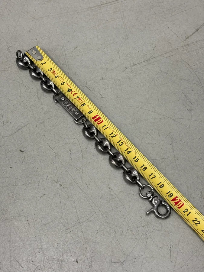 AW2006 Dolce & Gabbana Metal Coffee Beans Cuban Link Bracelet gzKsOYj 6