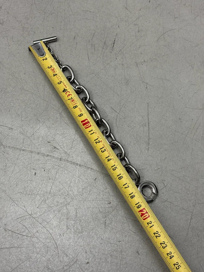 2000s Dolce & Gabbana Grey Metal Large Links Bracelet kKJvCKR 7