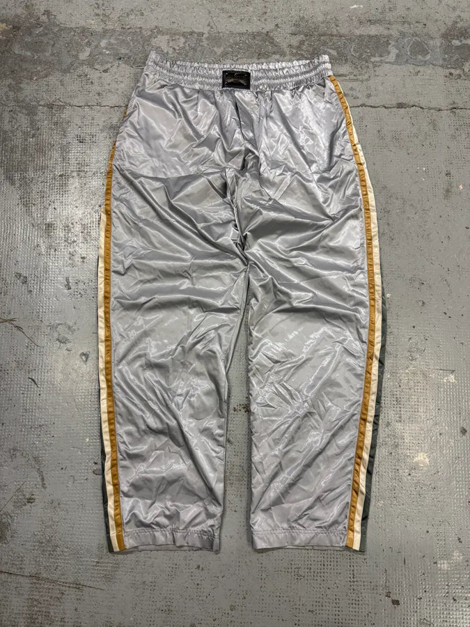 2000s Dolce & Gabbana Silver Sport Joggers Pants SxVvoIc 0